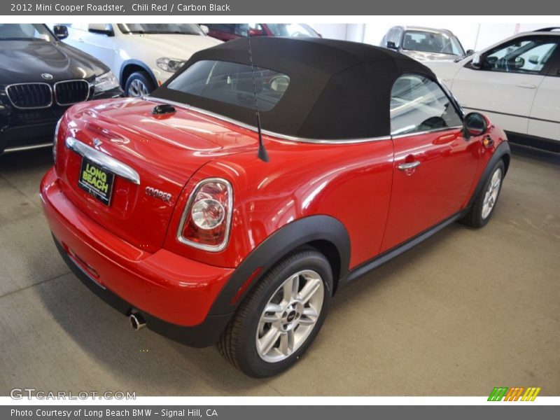 Chili Red / Carbon Black 2012 Mini Cooper Roadster