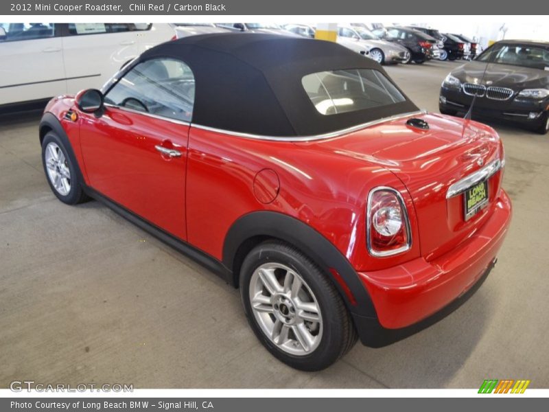 Chili Red / Carbon Black 2012 Mini Cooper Roadster