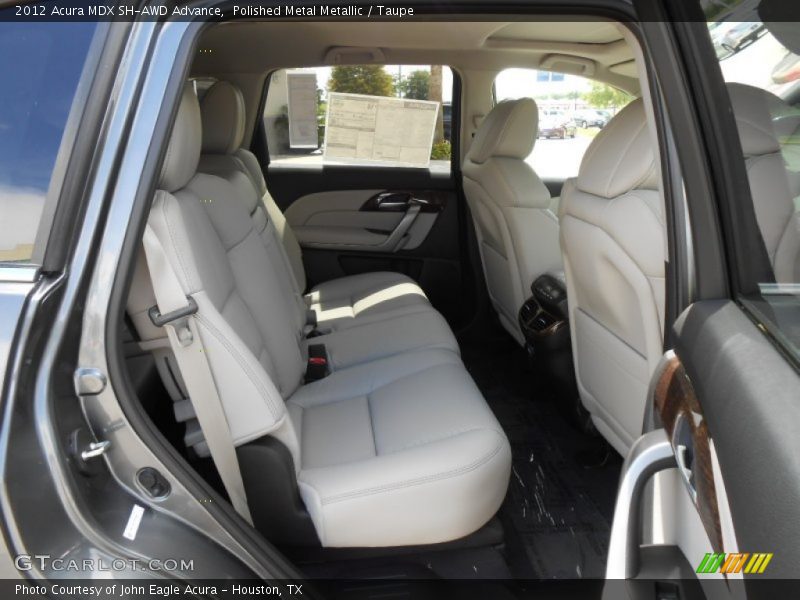 Polished Metal Metallic / Taupe 2012 Acura MDX SH-AWD Advance