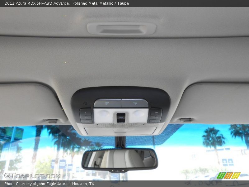 Polished Metal Metallic / Taupe 2012 Acura MDX SH-AWD Advance