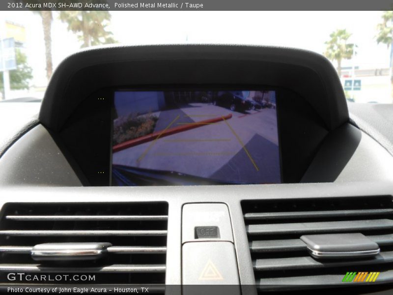 Polished Metal Metallic / Taupe 2012 Acura MDX SH-AWD Advance