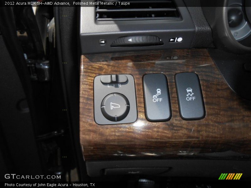 Polished Metal Metallic / Taupe 2012 Acura MDX SH-AWD Advance