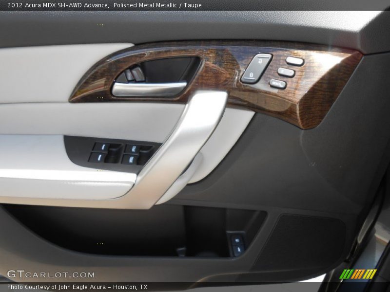Polished Metal Metallic / Taupe 2012 Acura MDX SH-AWD Advance