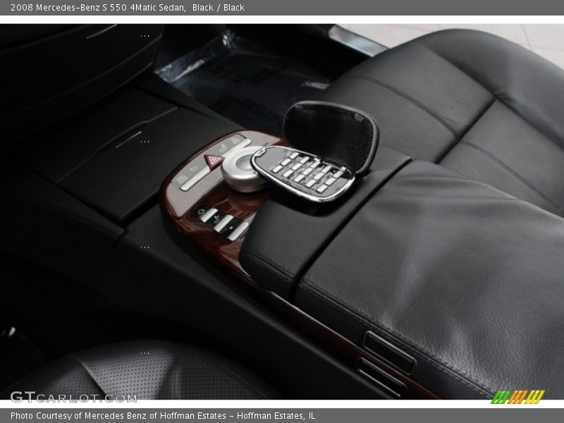 Black / Black 2008 Mercedes-Benz S 550 4Matic Sedan