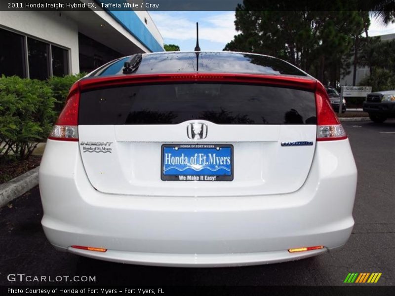 Taffeta White / Gray 2011 Honda Insight Hybrid EX