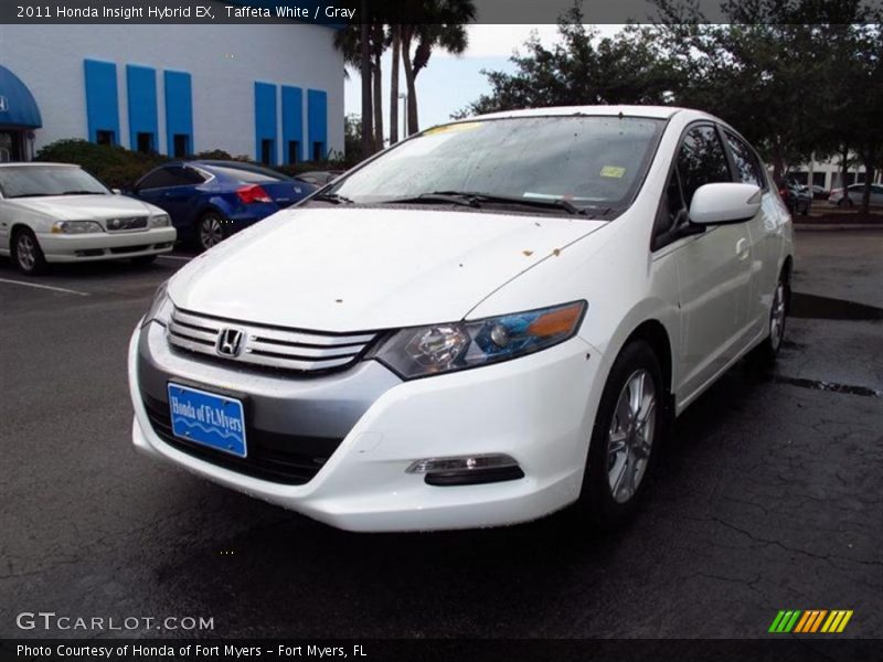 Taffeta White / Gray 2011 Honda Insight Hybrid EX