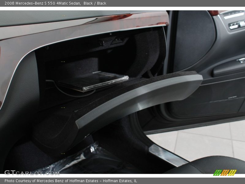 Black / Black 2008 Mercedes-Benz S 550 4Matic Sedan