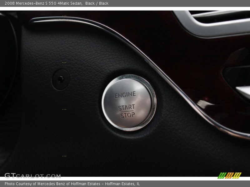 Black / Black 2008 Mercedes-Benz S 550 4Matic Sedan