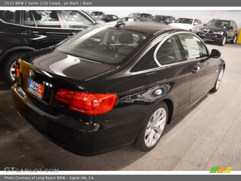 Jet Black / Black 2012 BMW 3 Series 328i Coupe