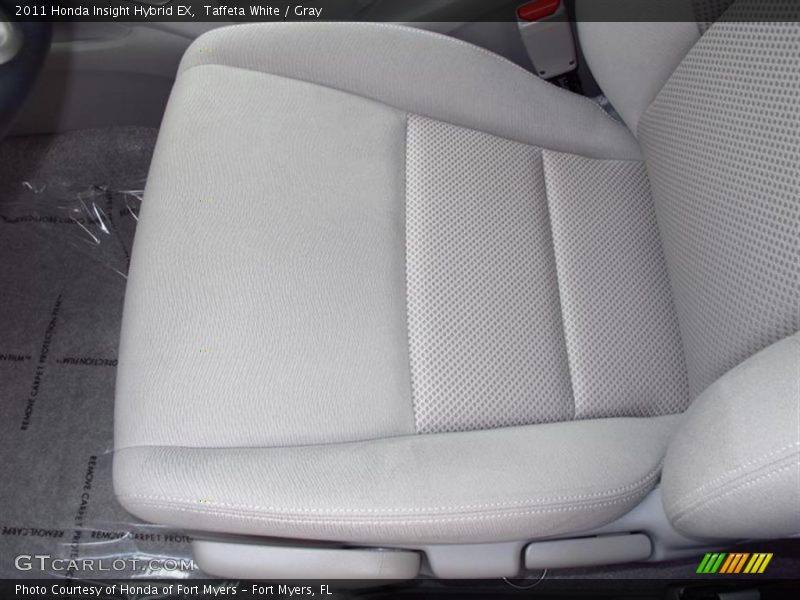 Taffeta White / Gray 2011 Honda Insight Hybrid EX