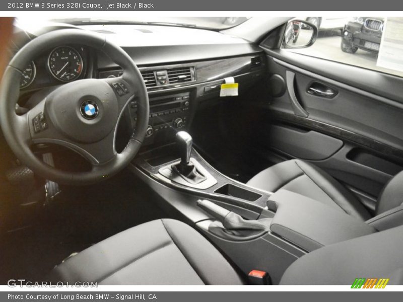 Jet Black / Black 2012 BMW 3 Series 328i Coupe