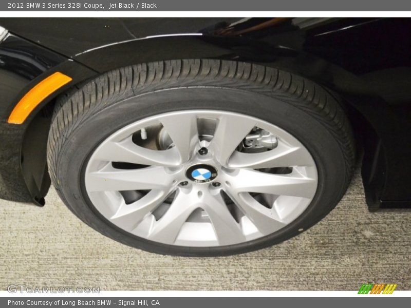 Jet Black / Black 2012 BMW 3 Series 328i Coupe