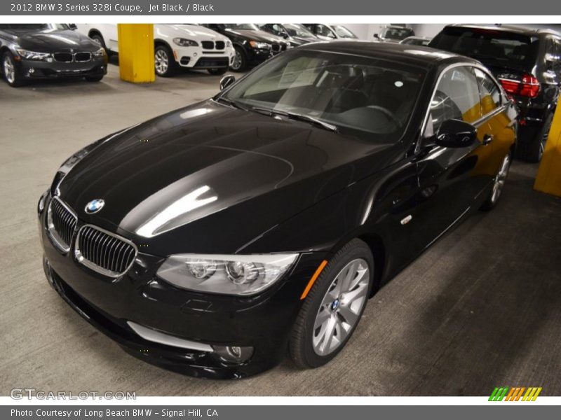 Jet Black / Black 2012 BMW 3 Series 328i Coupe