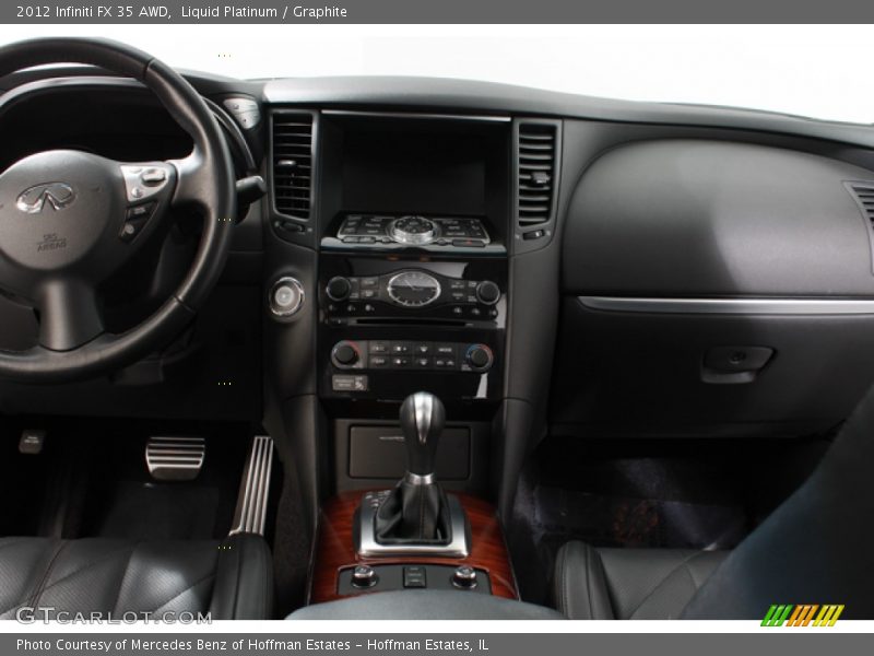 Controls of 2012 FX 35 AWD