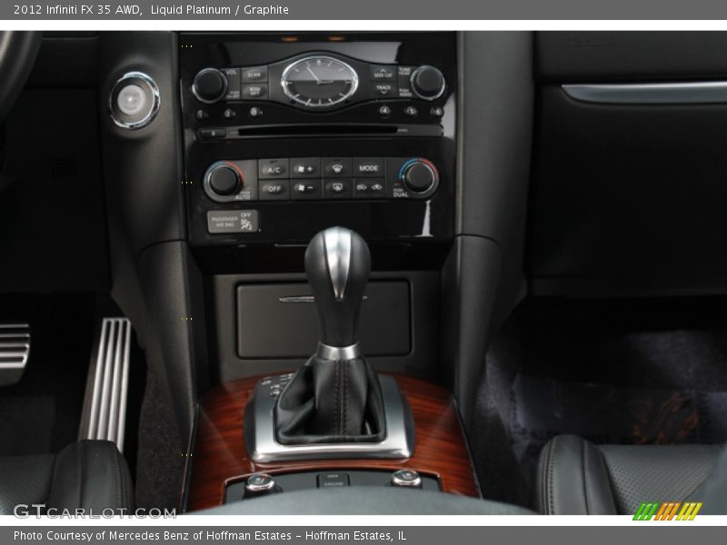  2012 FX 35 AWD 7 Speed ASC Automatic Shifter