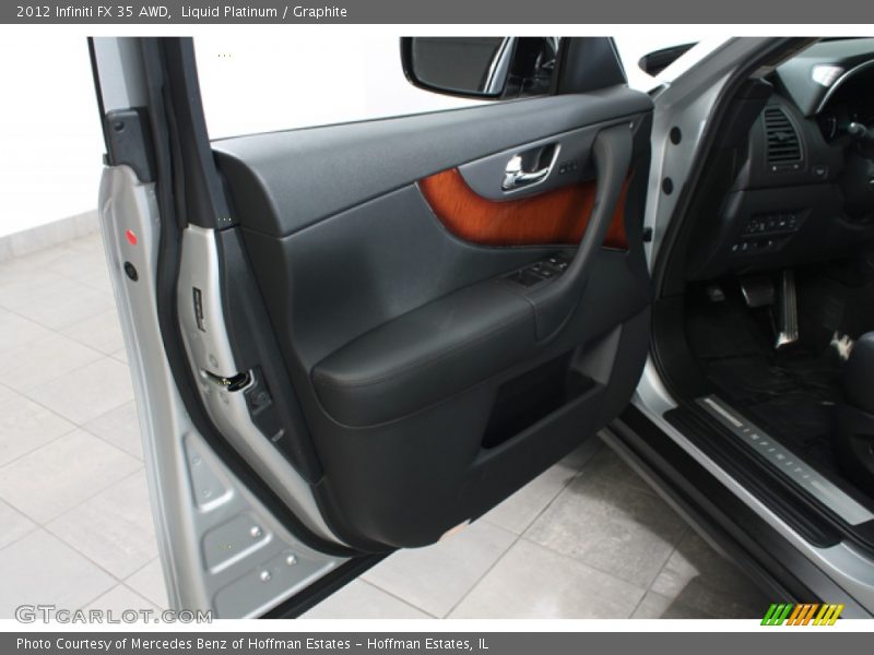 Door Panel of 2012 FX 35 AWD