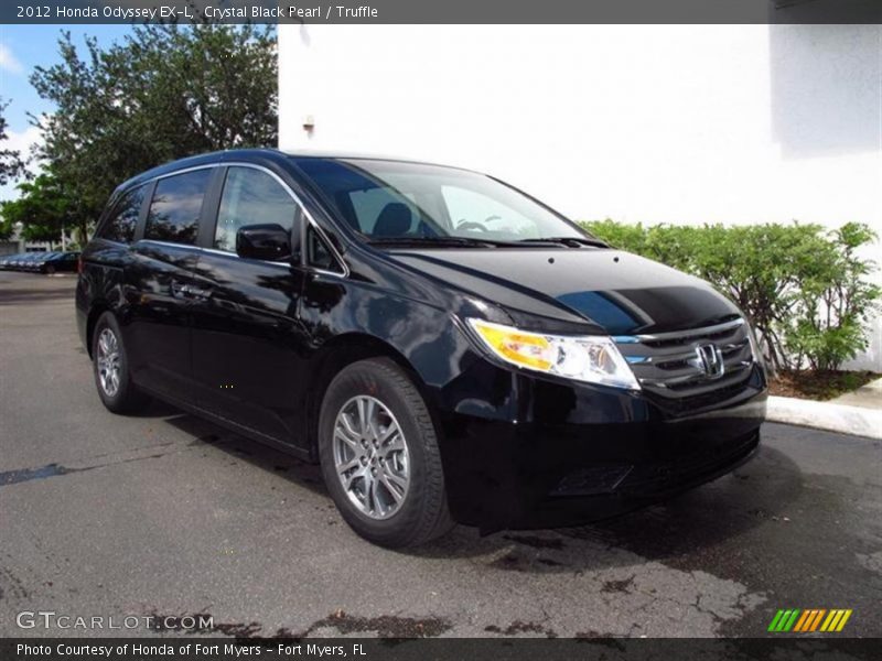Crystal Black Pearl / Truffle 2012 Honda Odyssey EX-L