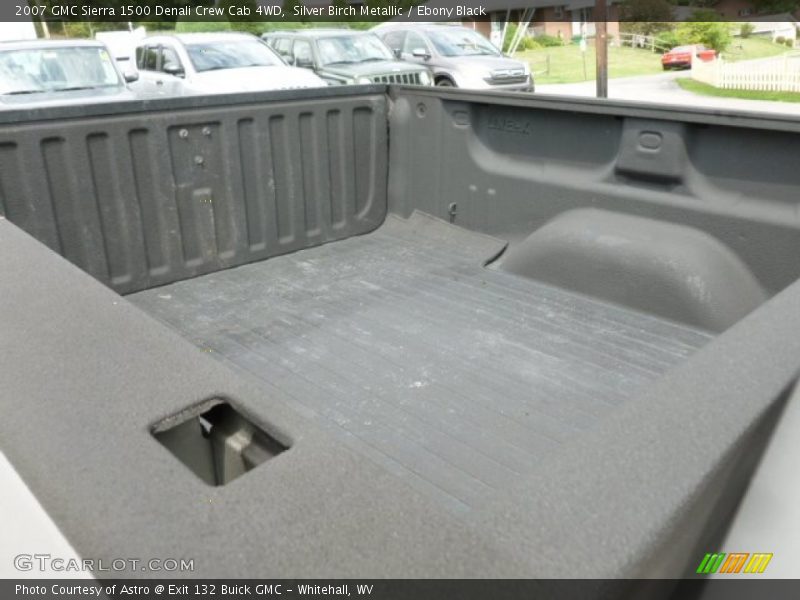 Silver Birch Metallic / Ebony Black 2007 GMC Sierra 1500 Denali Crew Cab 4WD