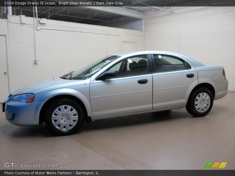 Bright Silver Metallic / Dark Slate Gray 2004 Dodge Stratus SE Sedan