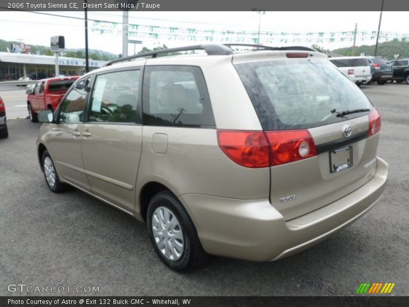 Desert Sand Mica / Taupe 2006 Toyota Sienna CE