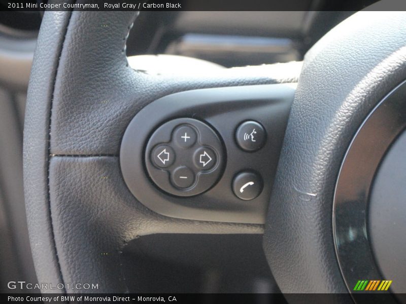 Royal Gray / Carbon Black 2011 Mini Cooper Countryman