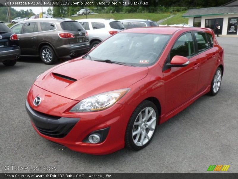 Front 3/4 View of 2010 MAZDA3 MAZDASPEED3 Sport 5 Door