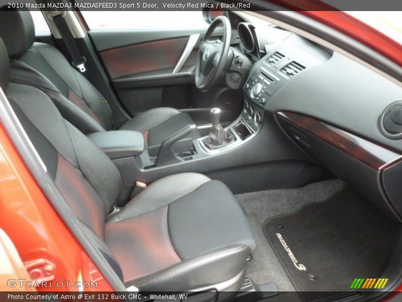  2010 MAZDA3 MAZDASPEED3 Sport 5 Door Black/Red Interior