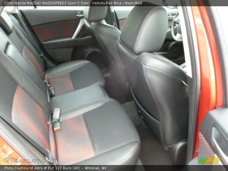 Rear Seat of 2010 MAZDA3 MAZDASPEED3 Sport 5 Door
