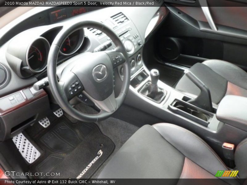 Black/Red Interior - 2010 MAZDA3 MAZDASPEED3 Sport 5 Door 