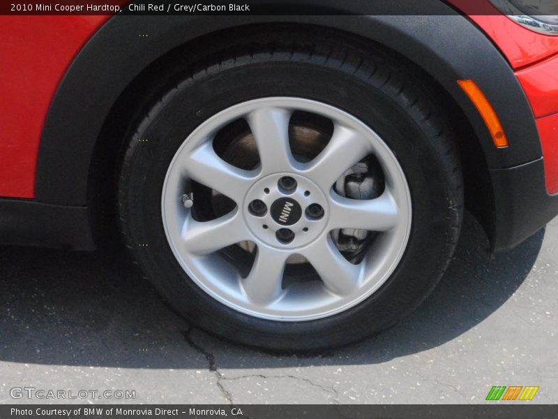 Chili Red / Grey/Carbon Black 2010 Mini Cooper Hardtop