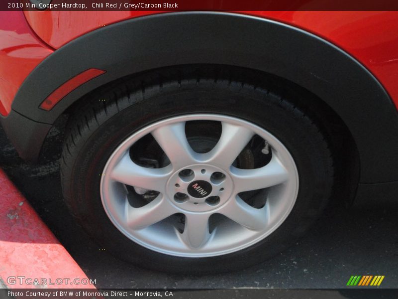 Chili Red / Grey/Carbon Black 2010 Mini Cooper Hardtop