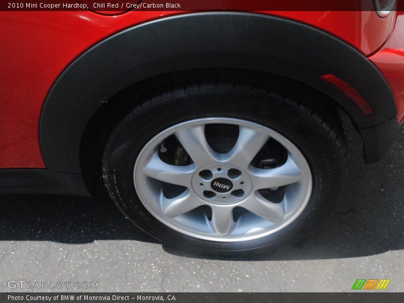 Chili Red / Grey/Carbon Black 2010 Mini Cooper Hardtop