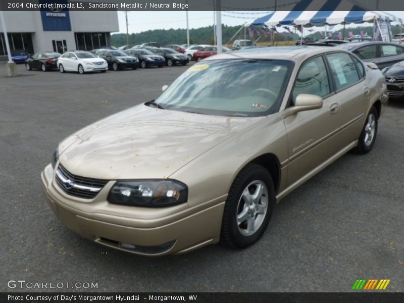 Front 3/4 View of 2004 Impala LS
