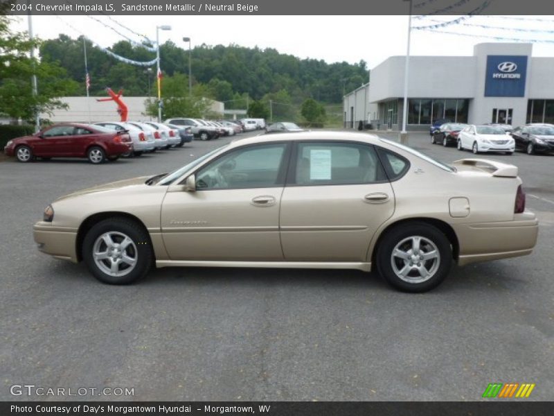 Sandstone Metallic / Neutral Beige 2004 Chevrolet Impala LS