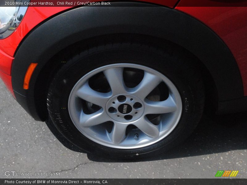 Chili Red / Grey/Carbon Black 2010 Mini Cooper Hardtop