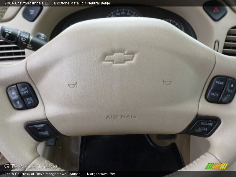 Controls of 2004 Impala LS