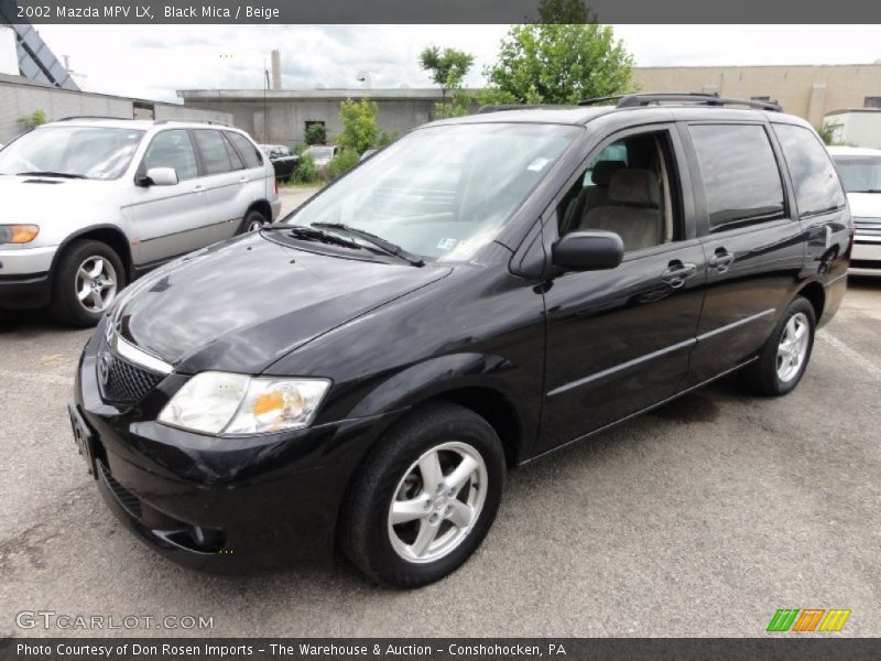 Black Mica / Beige 2002 Mazda MPV LX