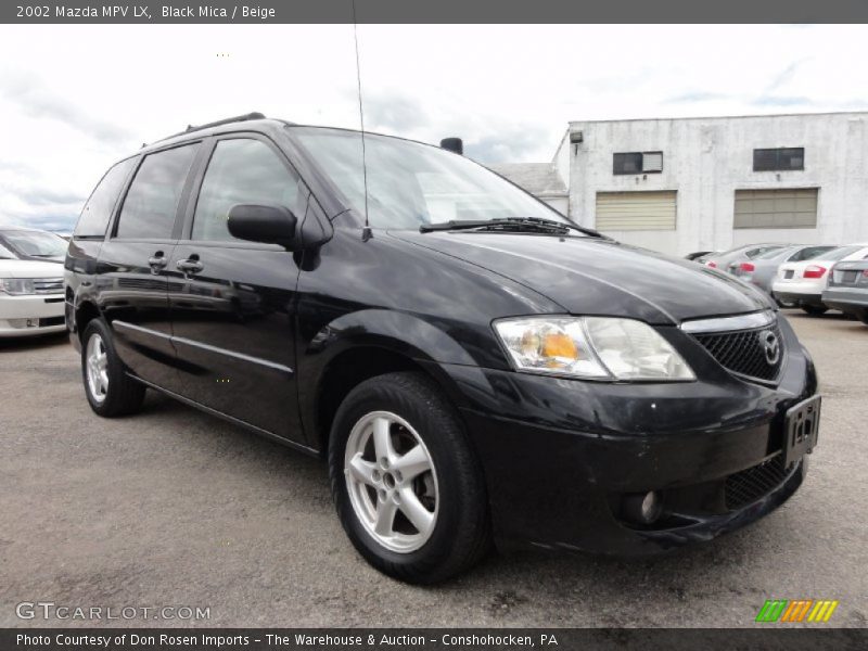 Black Mica / Beige 2002 Mazda MPV LX