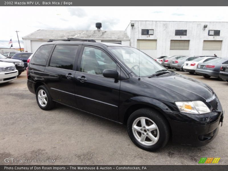 Black Mica / Beige 2002 Mazda MPV LX