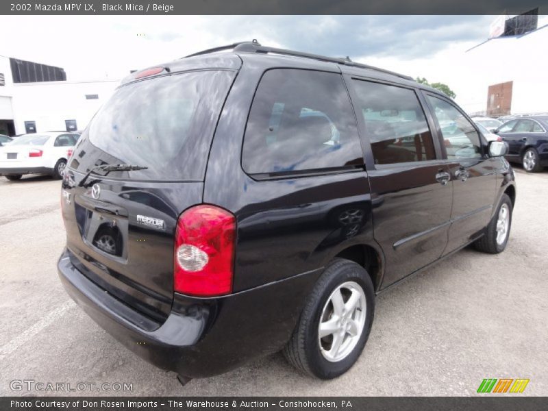 Black Mica / Beige 2002 Mazda MPV LX