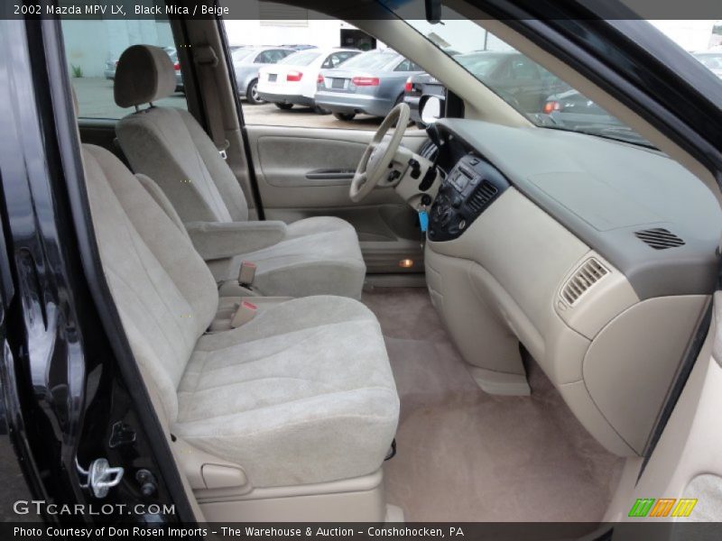 Black Mica / Beige 2002 Mazda MPV LX