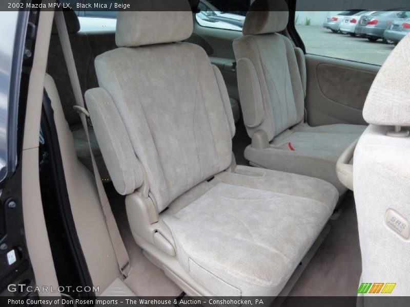 Black Mica / Beige 2002 Mazda MPV LX