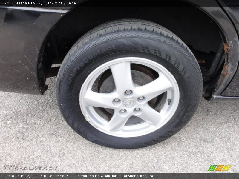 Black Mica / Beige 2002 Mazda MPV LX