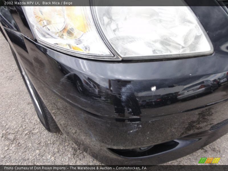 Black Mica / Beige 2002 Mazda MPV LX