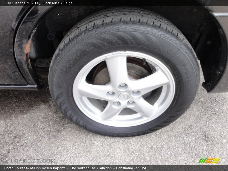 Black Mica / Beige 2002 Mazda MPV LX