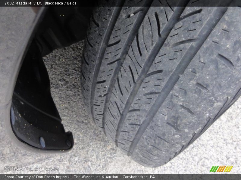 Black Mica / Beige 2002 Mazda MPV LX