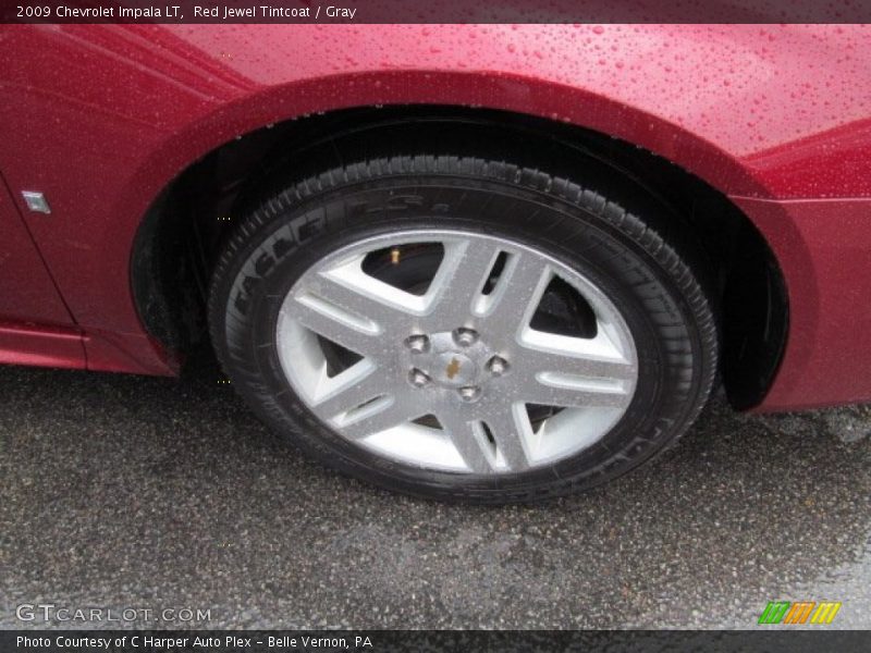 Red Jewel Tintcoat / Gray 2009 Chevrolet Impala LT