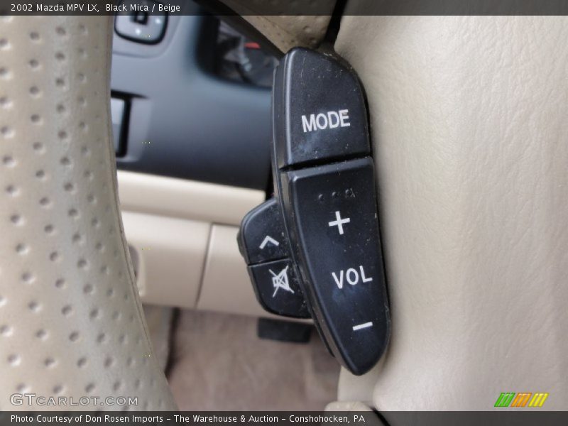 Black Mica / Beige 2002 Mazda MPV LX