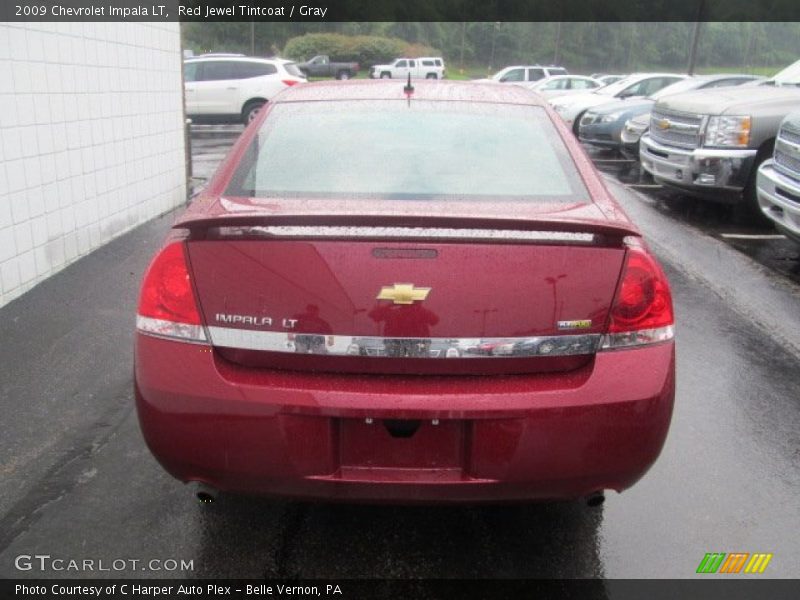 Red Jewel Tintcoat / Gray 2009 Chevrolet Impala LT
