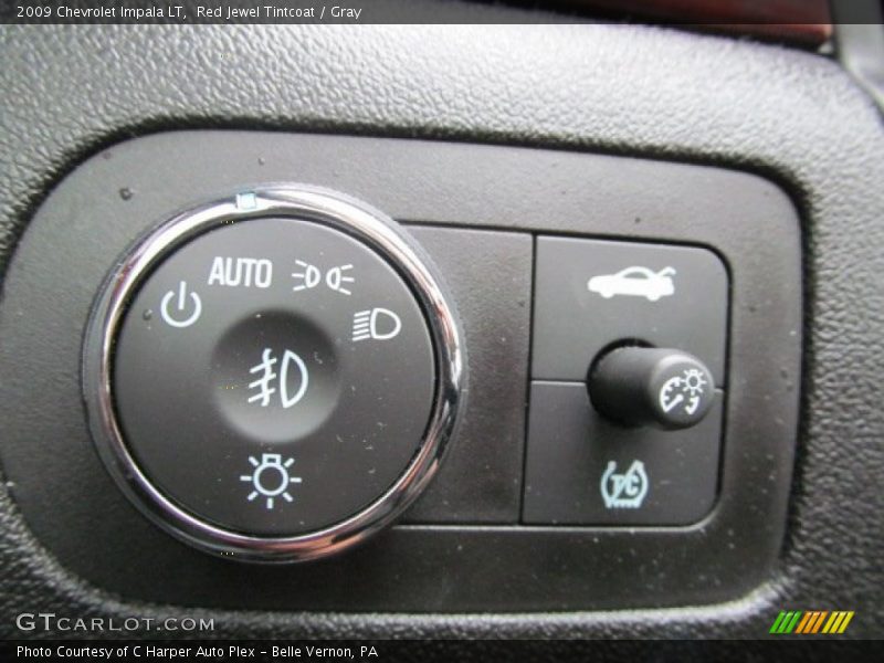 Red Jewel Tintcoat / Gray 2009 Chevrolet Impala LT